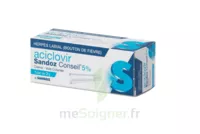 Aciclovir Sandoz Conseil 5 % Cr T/2g à Paris