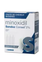 Minoxidil Sandoz Conseil 2 %, Solution Pour Application Cutanée à Paris