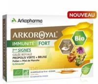 Arkoroyal Immunité Fort Solution Buvable 20 Ampoules/10ml à Paris